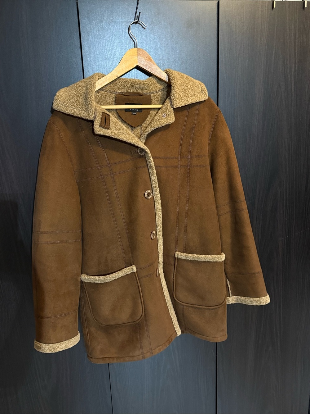 Vintage Faux Sherpa Jacket - wmns 11/12